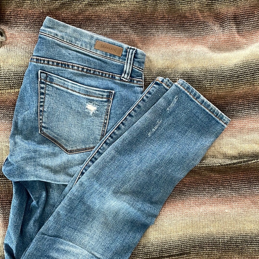 BlankNYC destroyed skinny classique jeans size 28